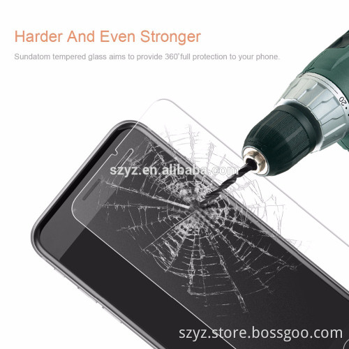 China Real Factory Supply Premium tempered glass screen protector for iphone 6 7 7plus